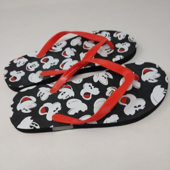 Men's Micky Mouse Flip Flops. - Picture 8 of 11